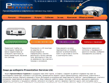 Tablet Screenshot of presentation-services.net